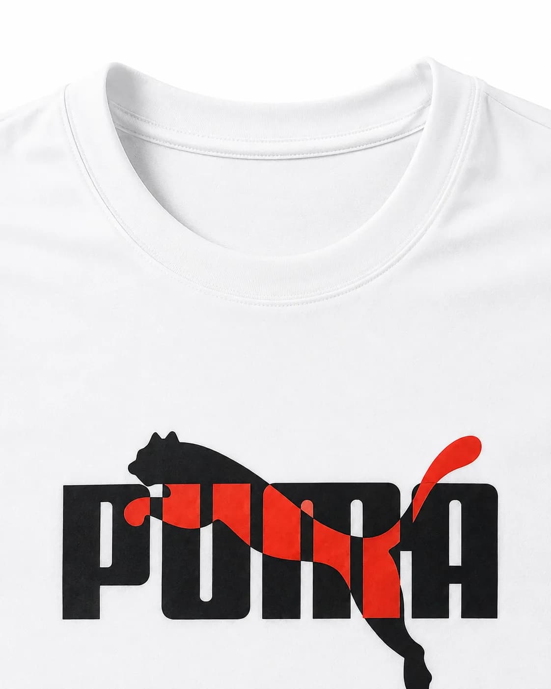 Men's Premium Quality Tee PM with Branded Logo | White — view 3