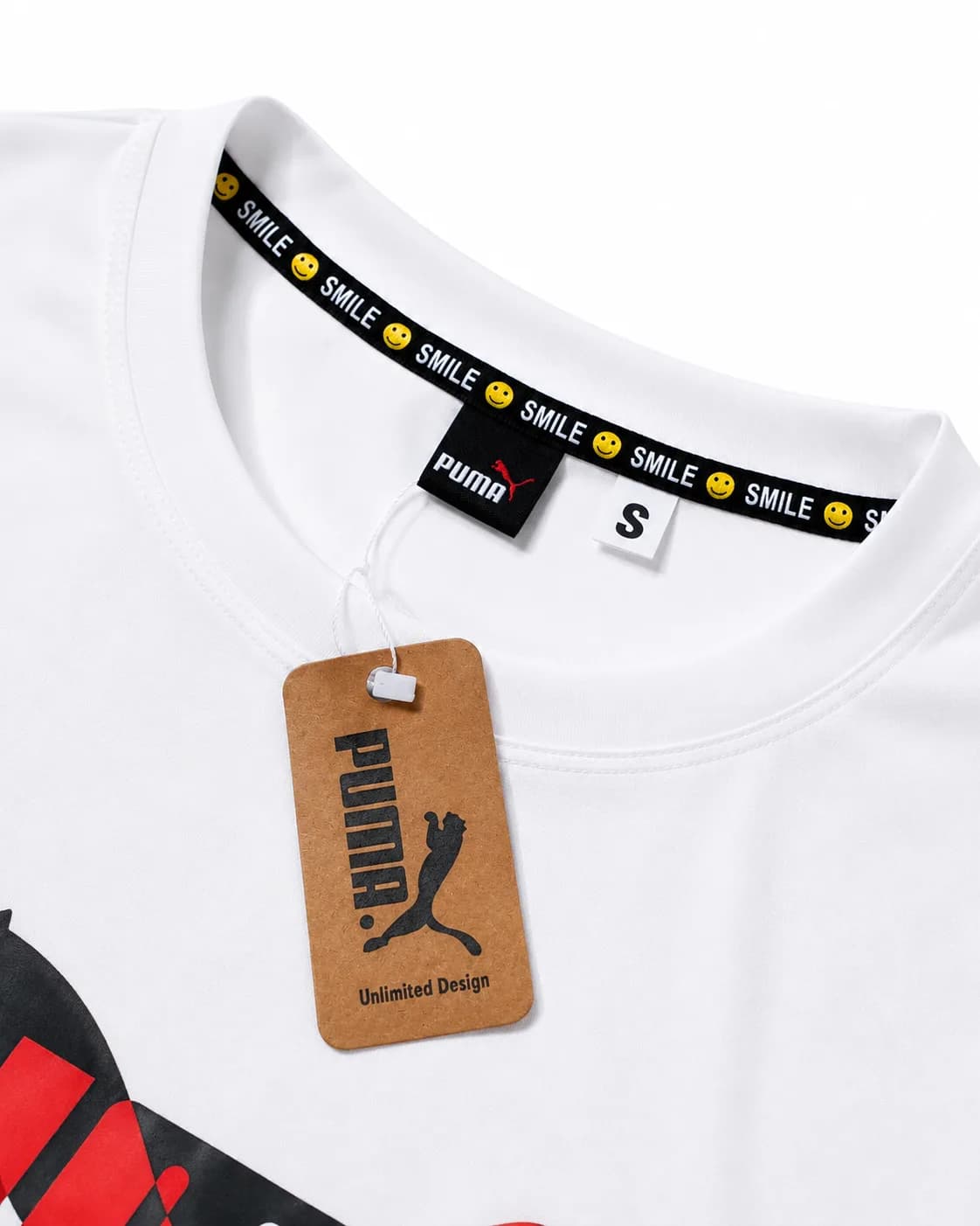 Men's Premium Quality Tee PM with Branded Logo | White — view 4