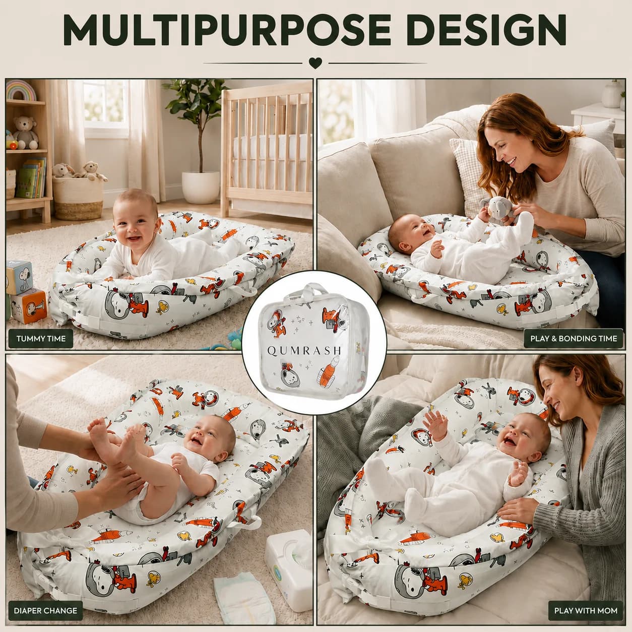 Baby Lounger Nest — Spacer — view 7