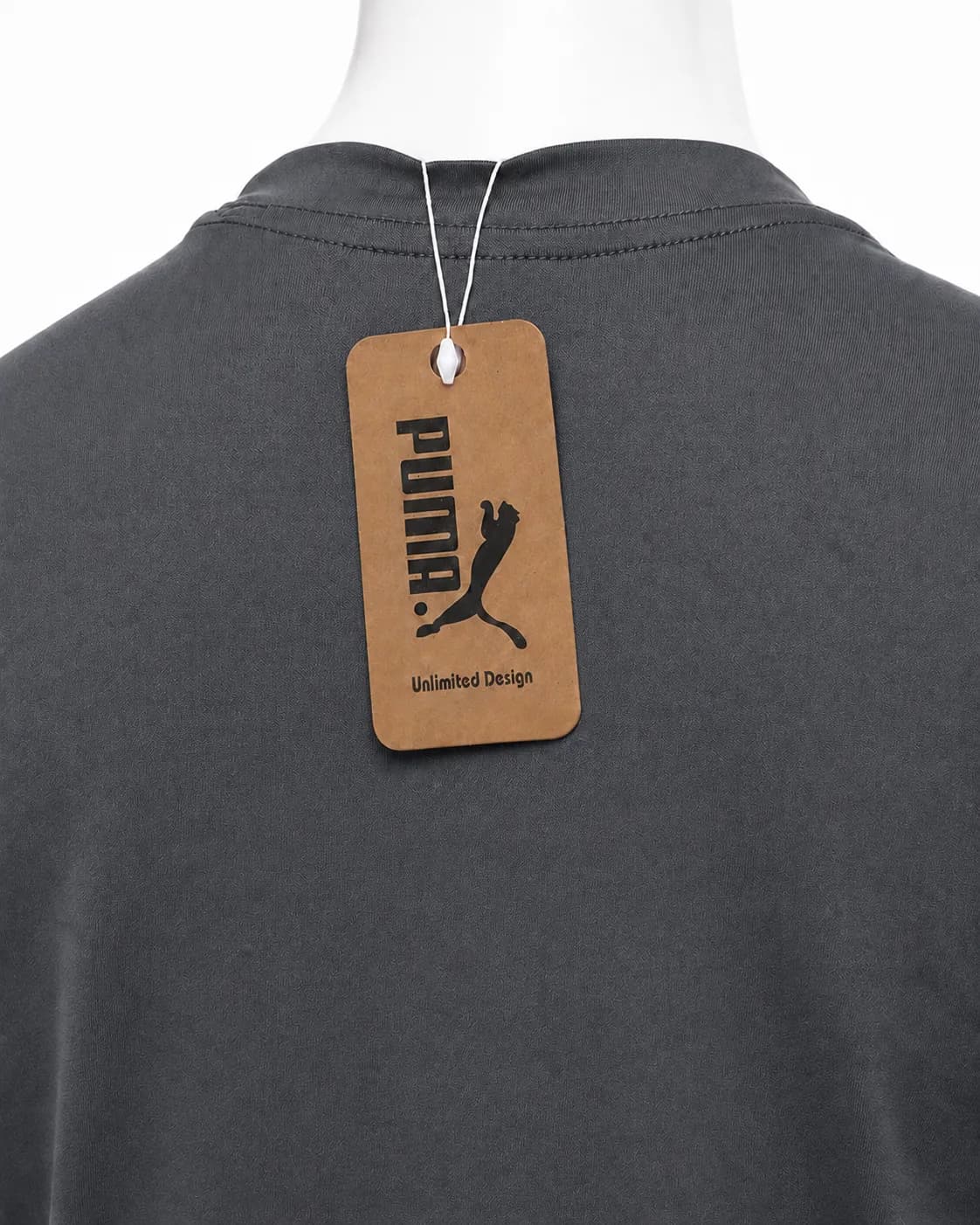 Men's Premium Quality Tee PM with Branded Logo | Charcoal — view 5
