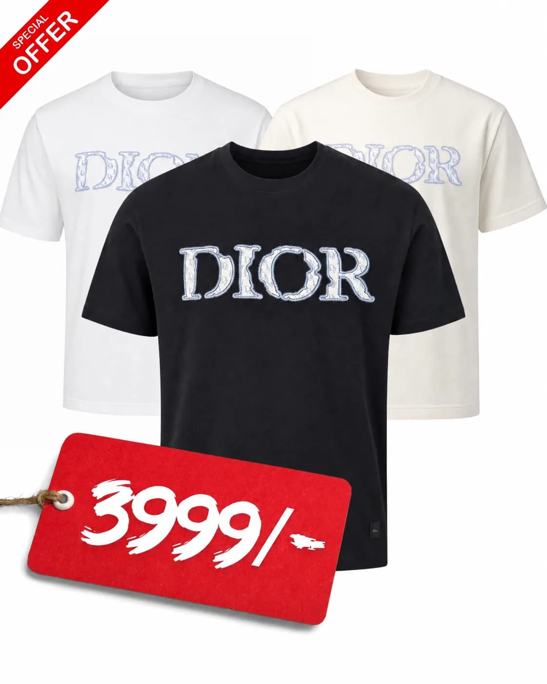 Pack of 3 | Men's Premium Combed Cotton | Drop Shoulder