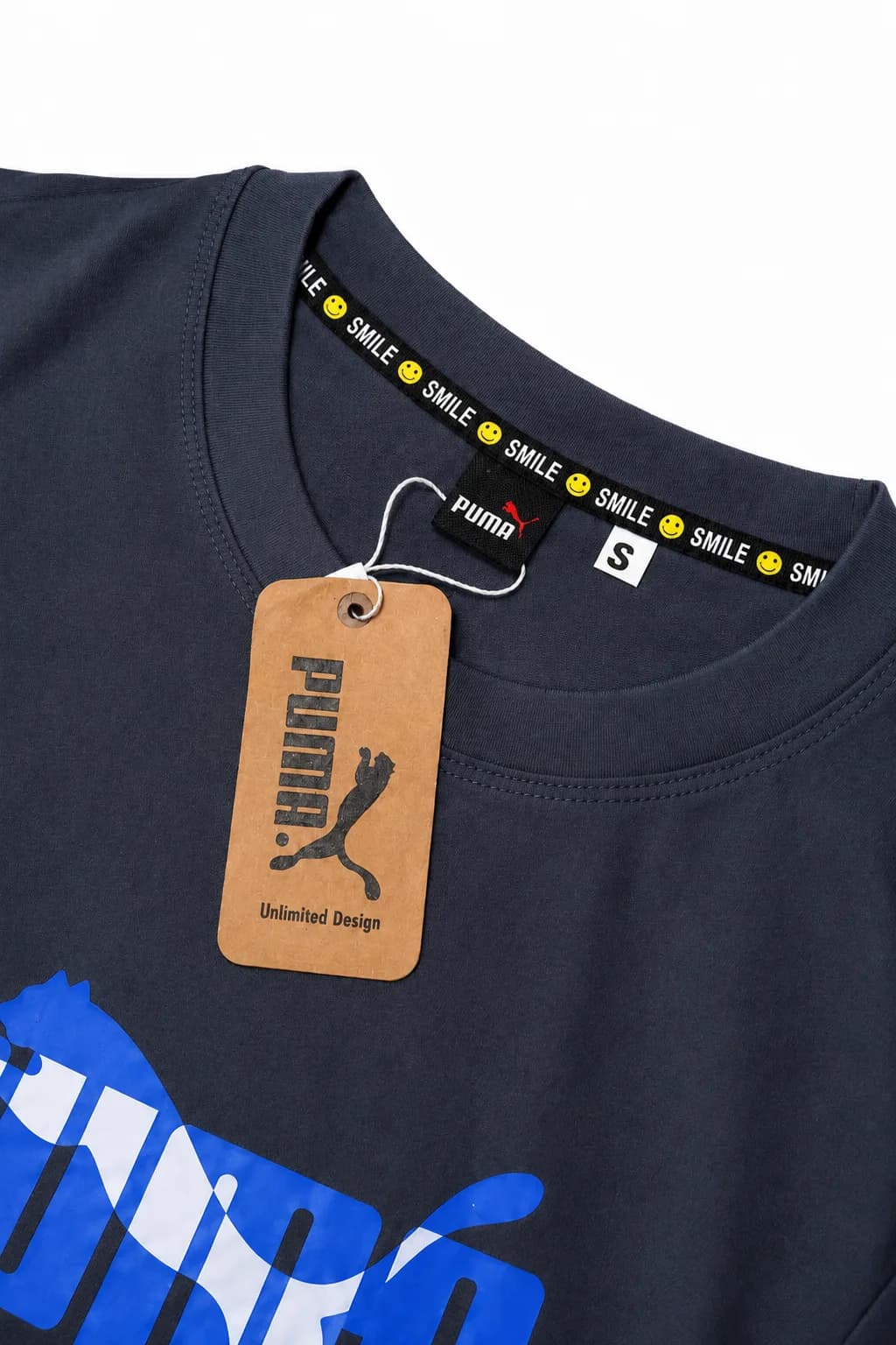 Men's Premium Quality Tee PM with Branded Logo | Navy — view 5