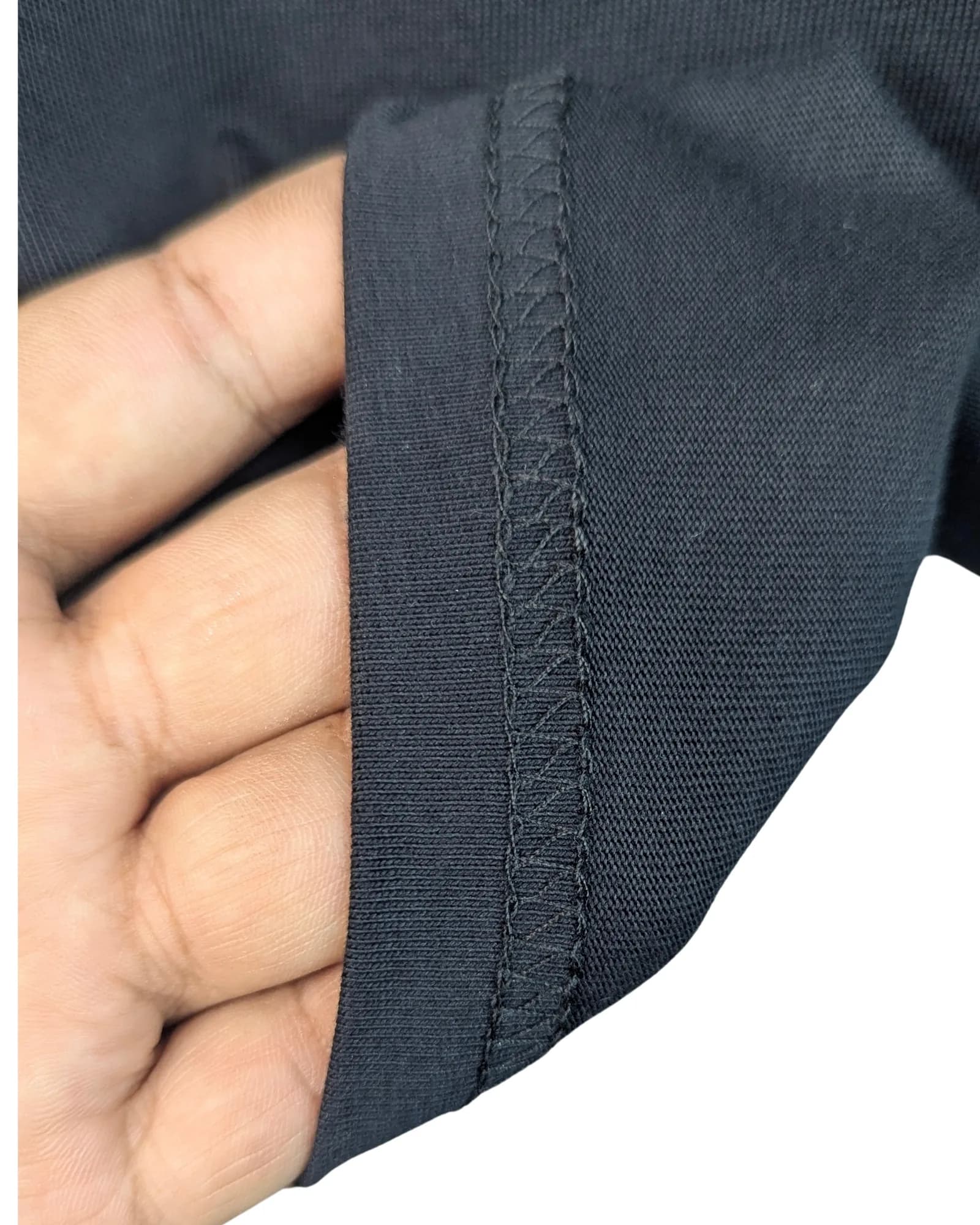 Men's Premium Combed Cotton | Drop Shoulder | Black | 36% Off — view 5