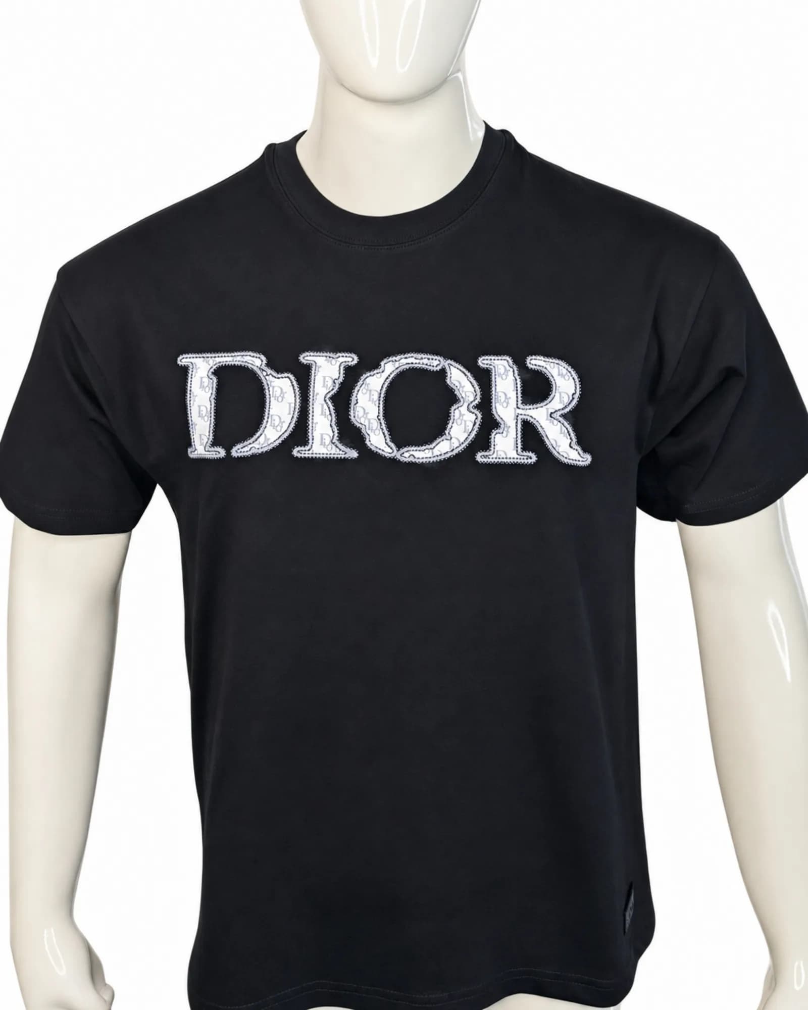 Men's Premium Combed Cotton | Drop Shoulder | Black | 36% Off — view 3