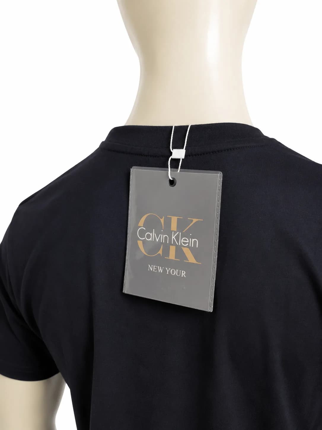 Men's Premium Quality Tee CK with Branded Logo | Navy — view 5