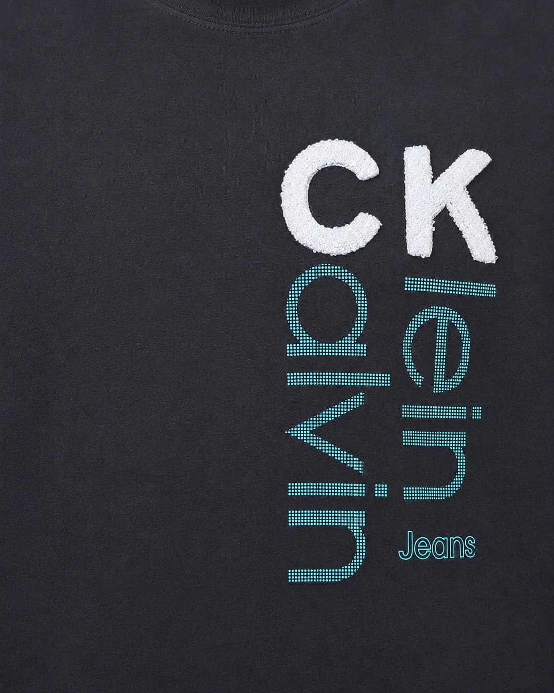 Men's Premium Quality Tee CK with Branded Logo | Navy — view 4